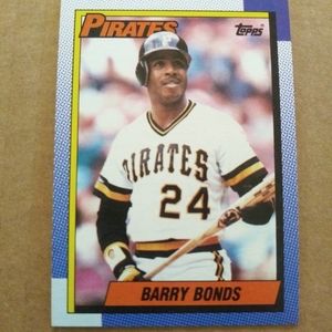 1990 Topps Barry Bonds Baseball Card